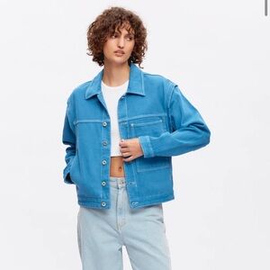 KOTN Edna Jacket in French Blue